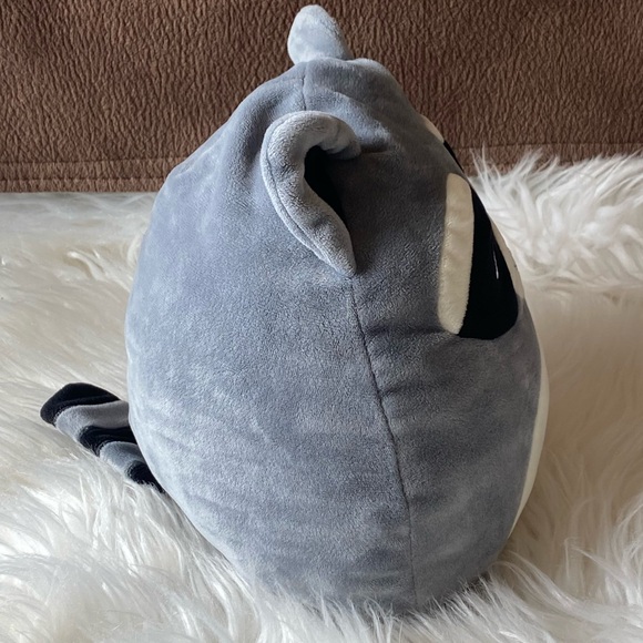Squishmallows Raccoon Stuffed Animal Gray and Black - Picture 4 of 7